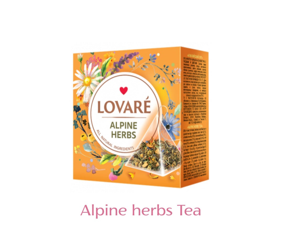 Lovare Tea in Pyramids Made in Ukraine