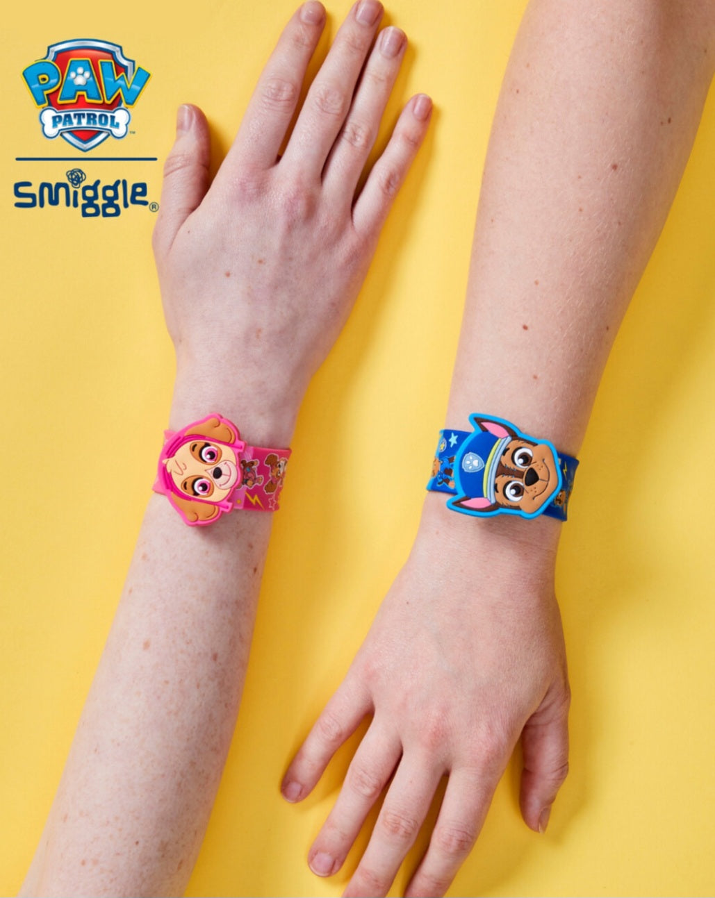 Smiggle Slapband - Paw Patrol | Pack Of 2 Pcs