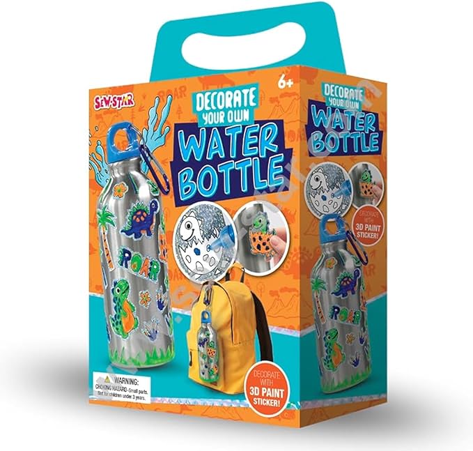 Decorate Your Own Water Bottle Diy For Kids For Boy/Girl