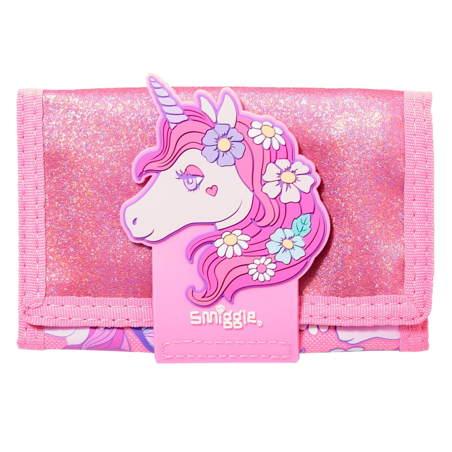 Smiggle Pink Unicorn Wallet