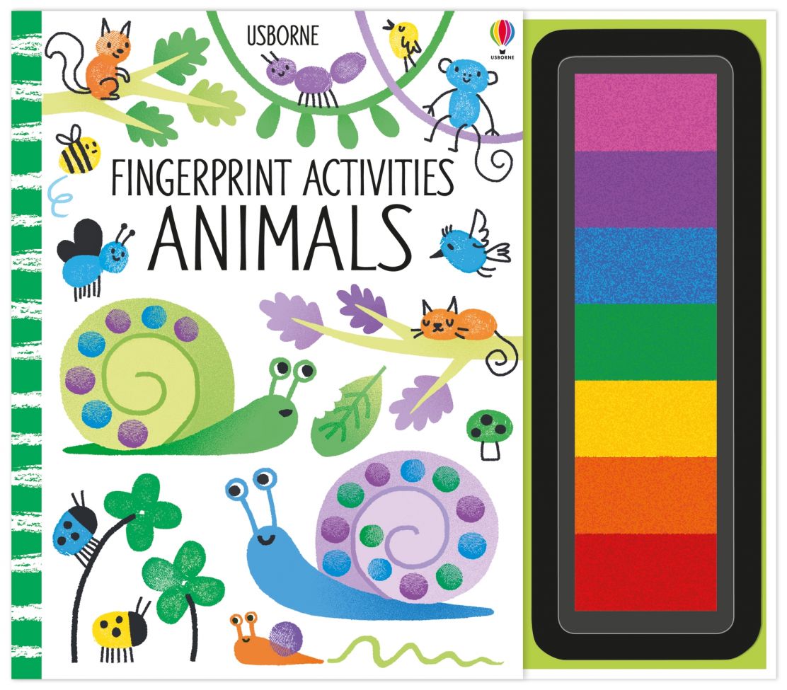 Usborne Fingerprint & Rubber Stamp Activities