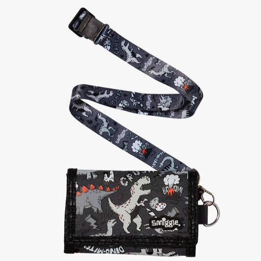 Smiggle Dinosaur Wallet Lanyard