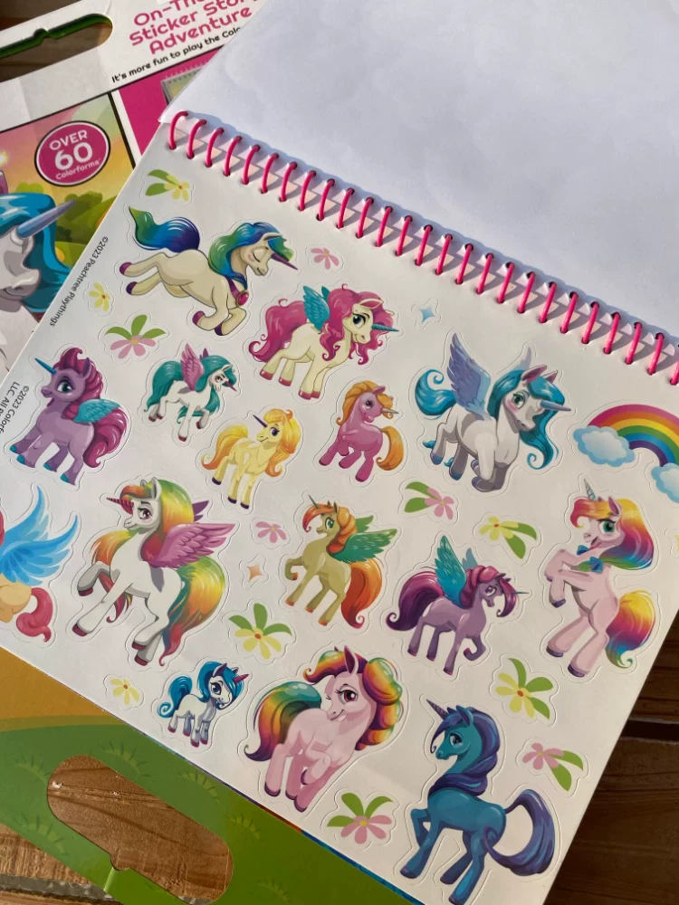 On-The-Go Sticker Story Adventure