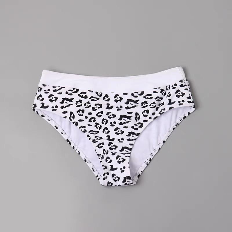 Swimwear For Women Leopard Design Set Of 2 Pcs Size S