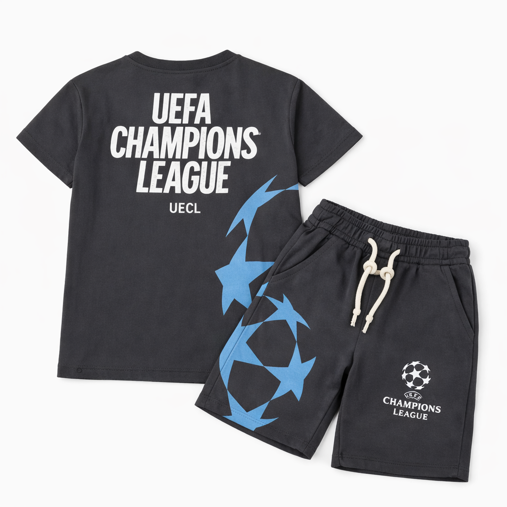 Boys Cotton Champion– Soft Summer Outfit Size (6-12y)