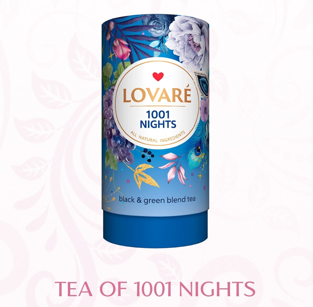 Tea In Tube Lovare Many Flavors 80gr