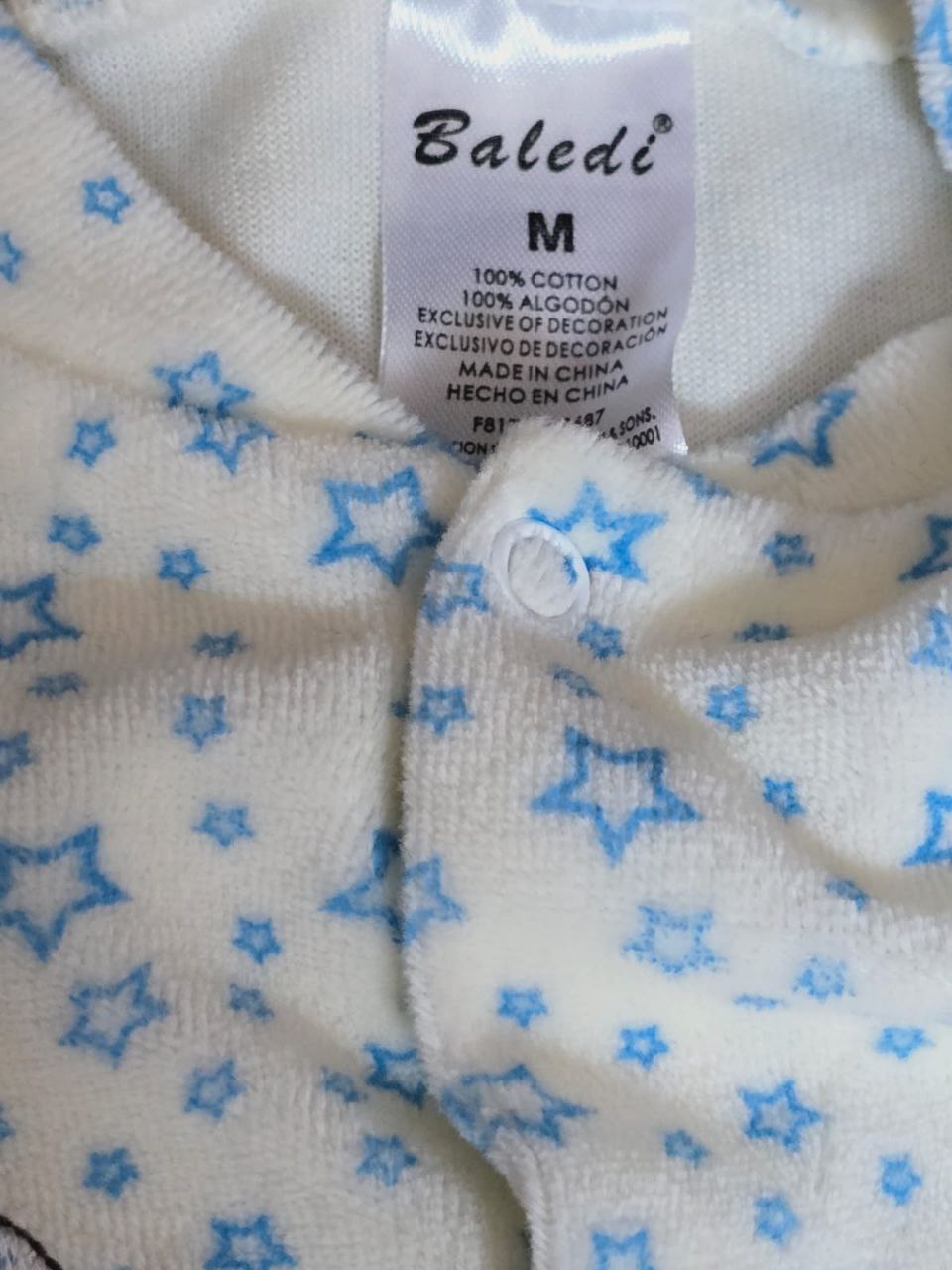 Jumpsuit For Baby Boy Bear Design Size 0-12 months