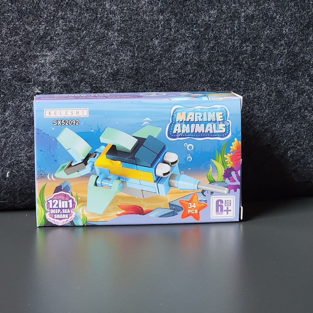 Building Blocks 12 In 1 Marine Animals