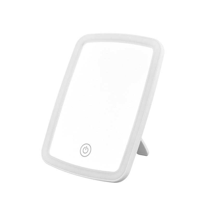 Makeup Mirror LED, Portable USB Rechargeable with Touch Screen