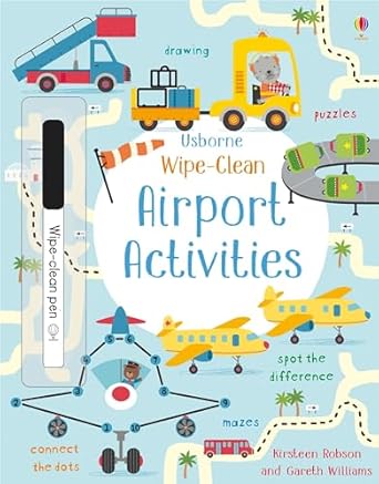 Usborne Wipe-Clean Books For Kids