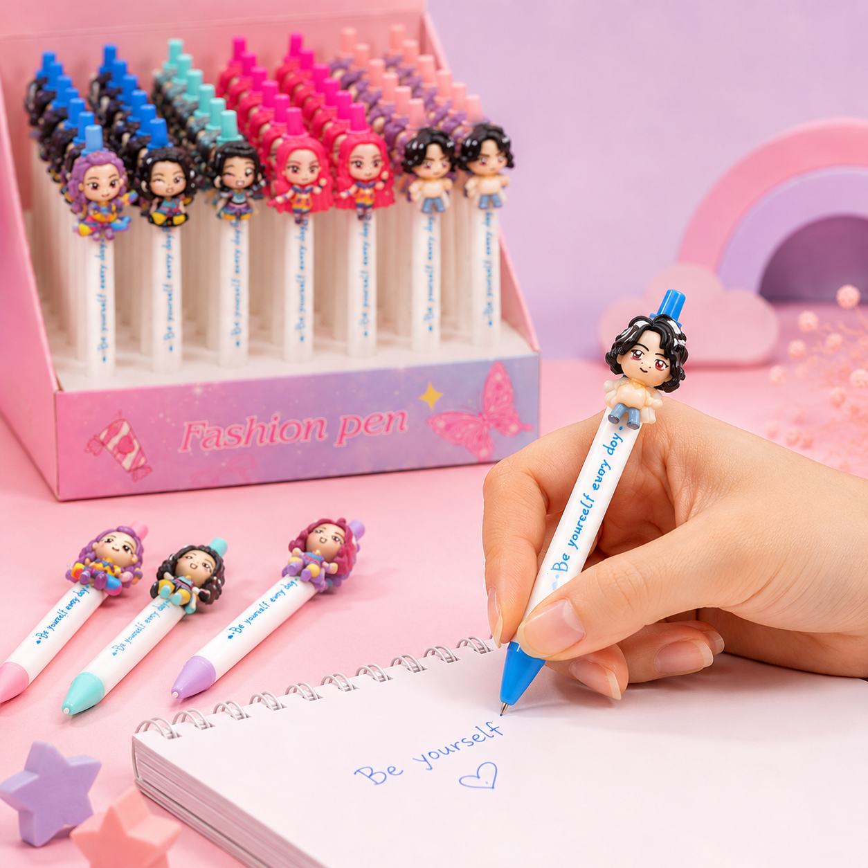 Cute Character Fashion Pen – Assorted Designs