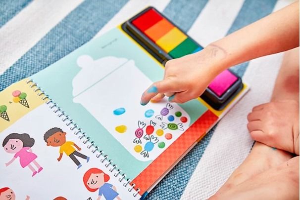 Usborne Fingerprint & Rubber Stamp Activities
