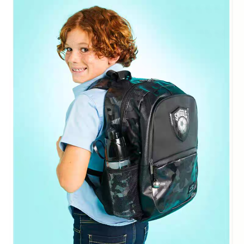 Smiggle Football Set 2pcs Backpack 42cm Lunch bag