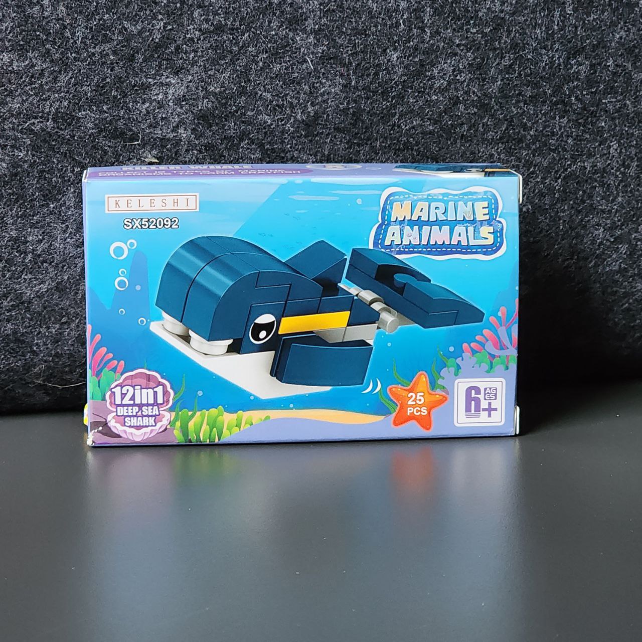 Building Blocks 12 In 1 Marine Animals