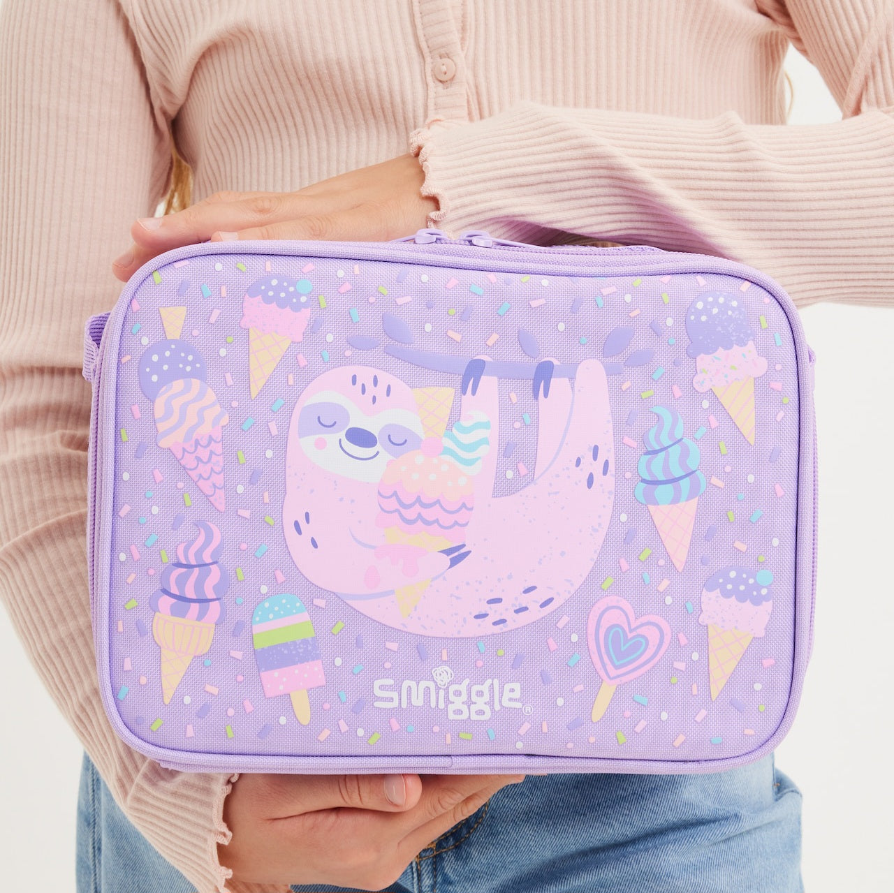 Smiggle Lunch Bag Sloth Design