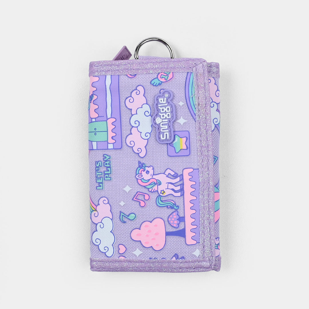 Smiggle Wallet | Lanyard | Unicorn | Rainbow
