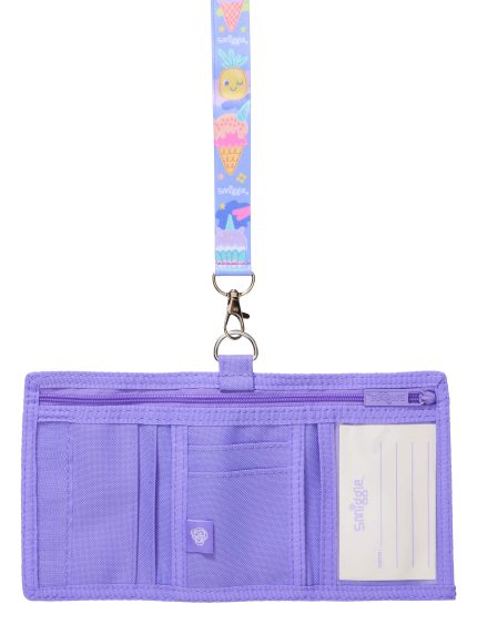 Smiggle Ice Cream Wallet Lanyard