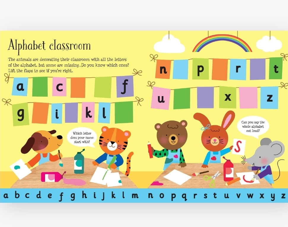 Usborne Lift-the-flap Book | Hard Cover | 1+