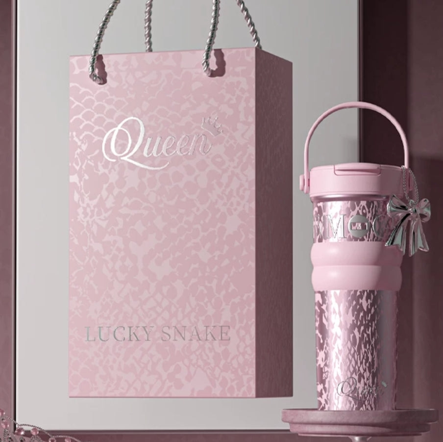 Insulated Stainless Steel Tumbler with Straw | 710ml (Cold & Hot)