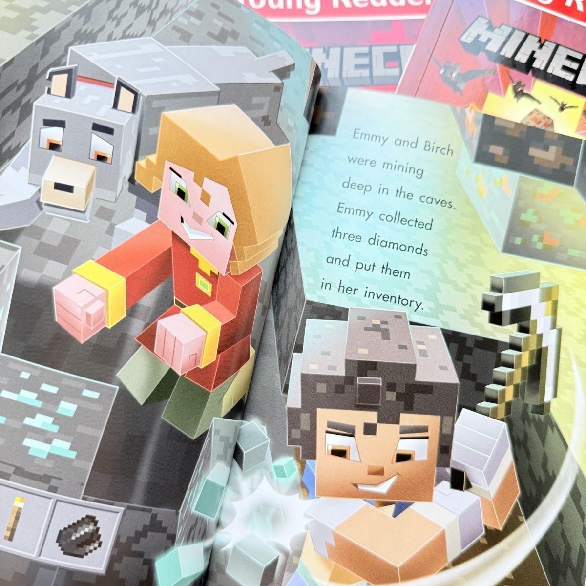 Young Readers Level 2 Minecraft 6 Books Set | Soft Cover | 4+