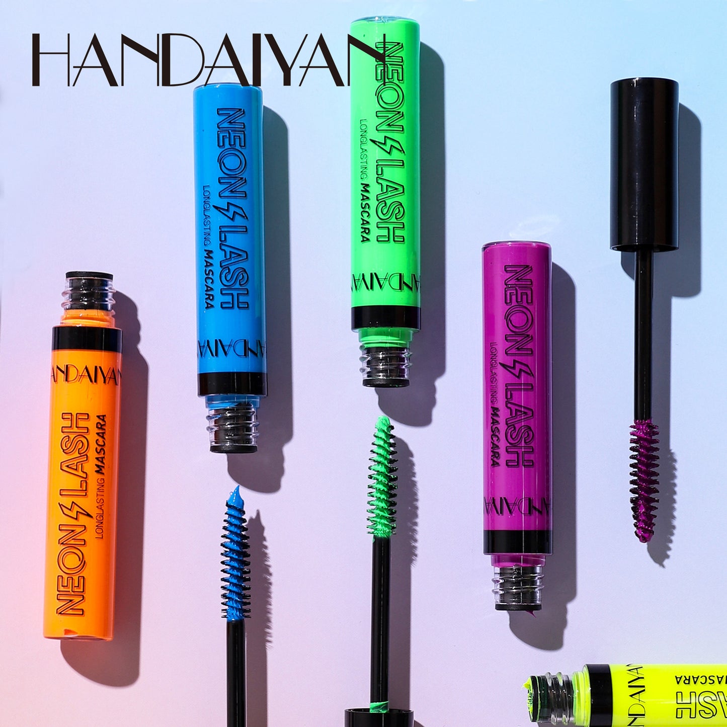 Neon Mascara HANDAIYAN Neon Lash Long-lasting Waterproof Bring Color To Your Eyes