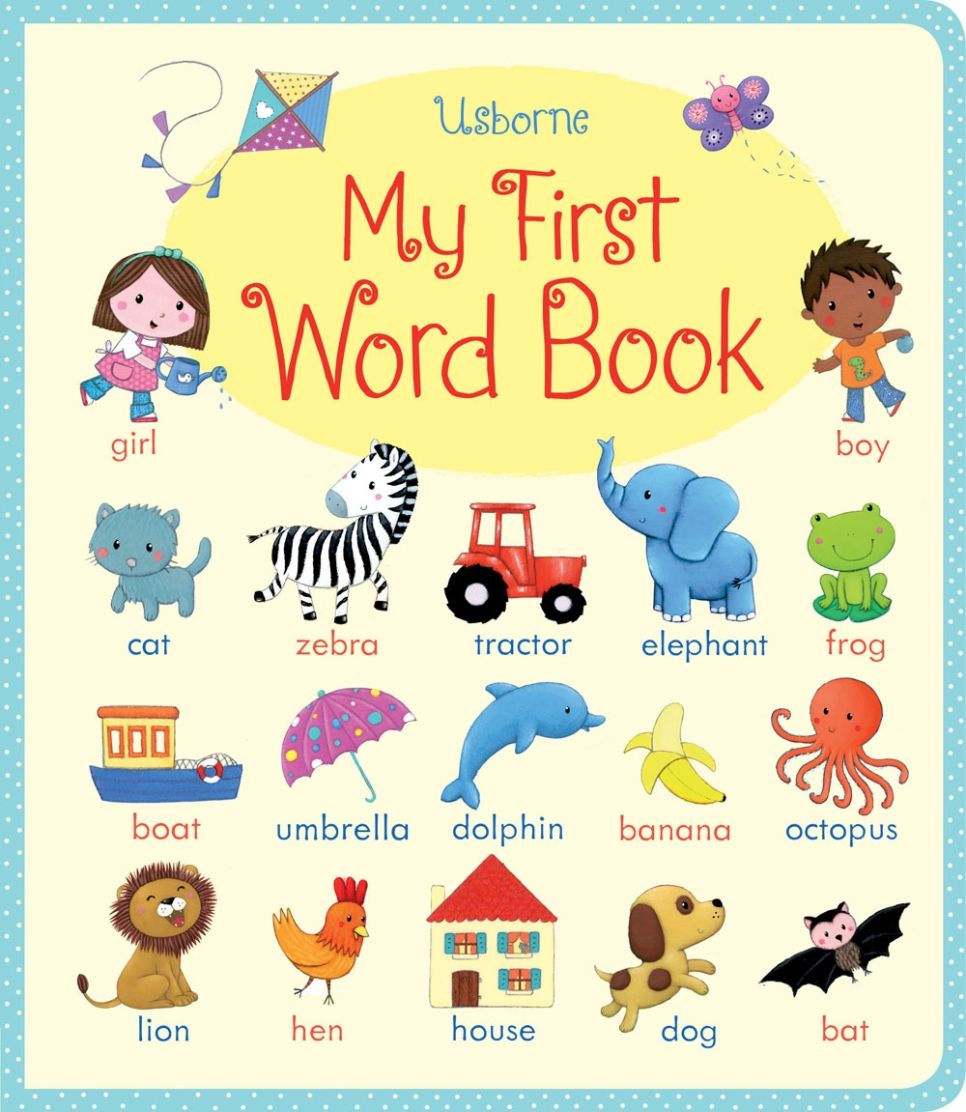 Usborne My First Board Book For Kids