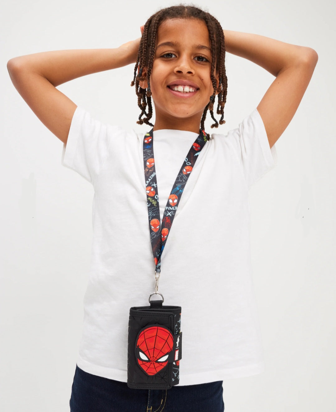 Smiggle Spider Man Wallet Lanyard