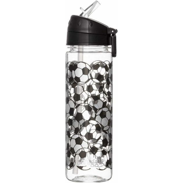 Smiggle Bottle 650ml Football Design 24cm