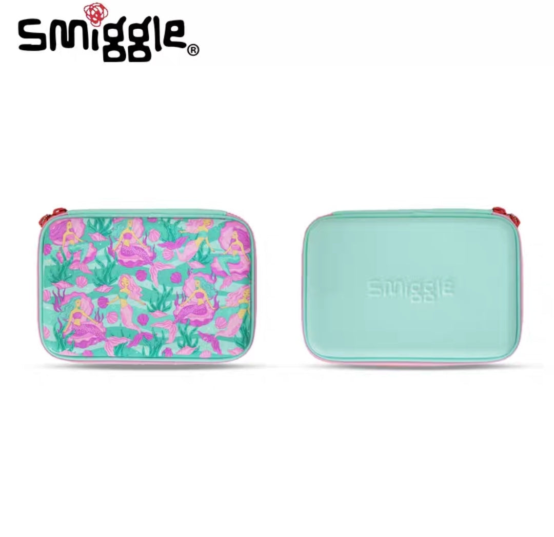 SMIGGLE Pencil Case 3D Hard Shell Mermaid Design