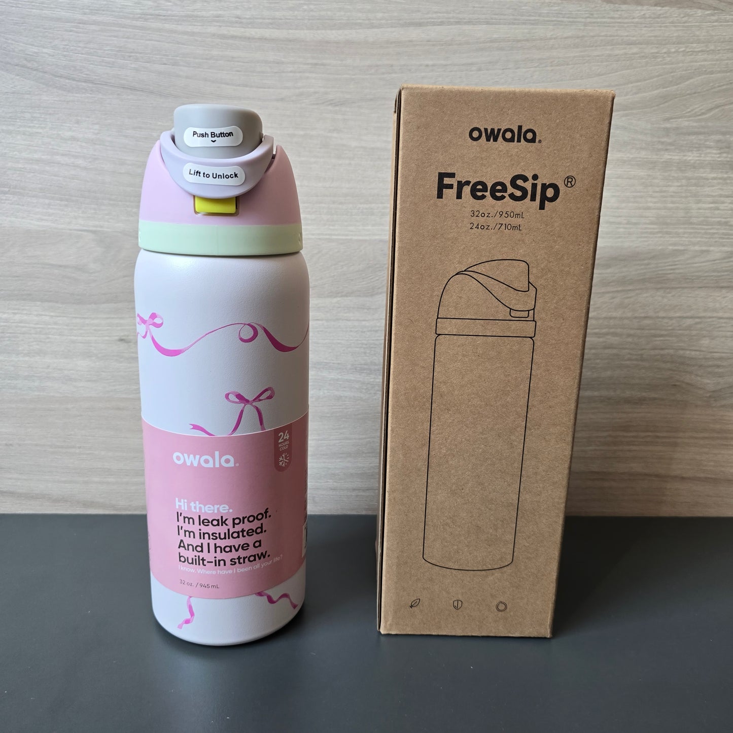 Owala Bottle Stainless Steel With Straw 710 ml 950ml