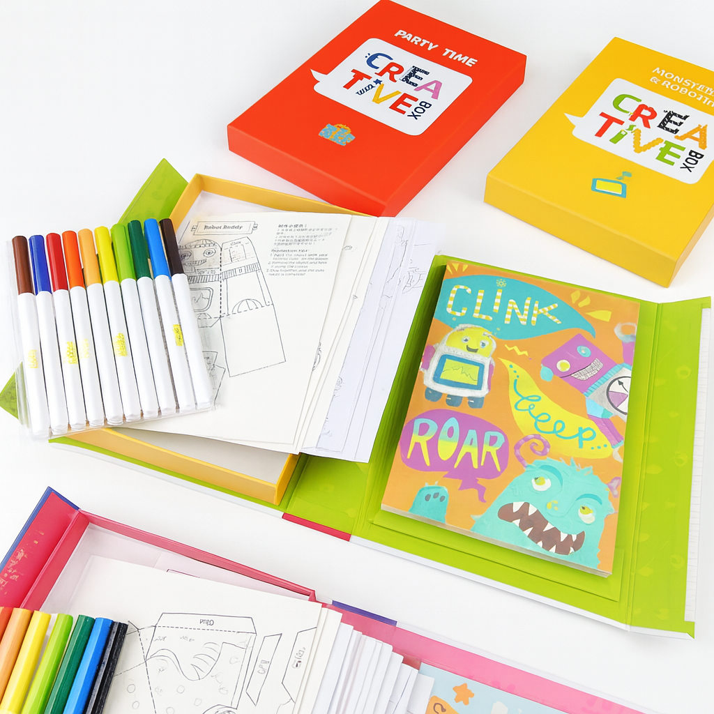 Creative Book Monsters & Robots