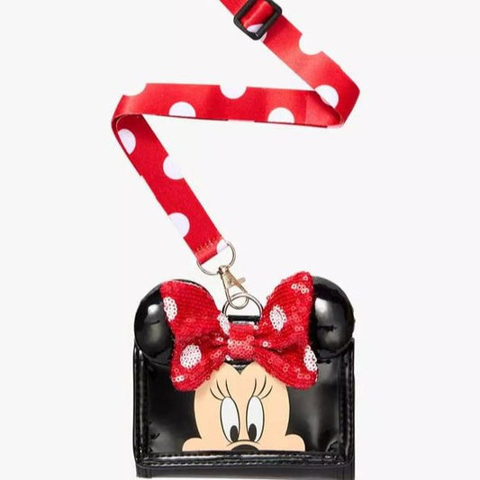 Smiggle Minnie Mouse Wallet Lanyard