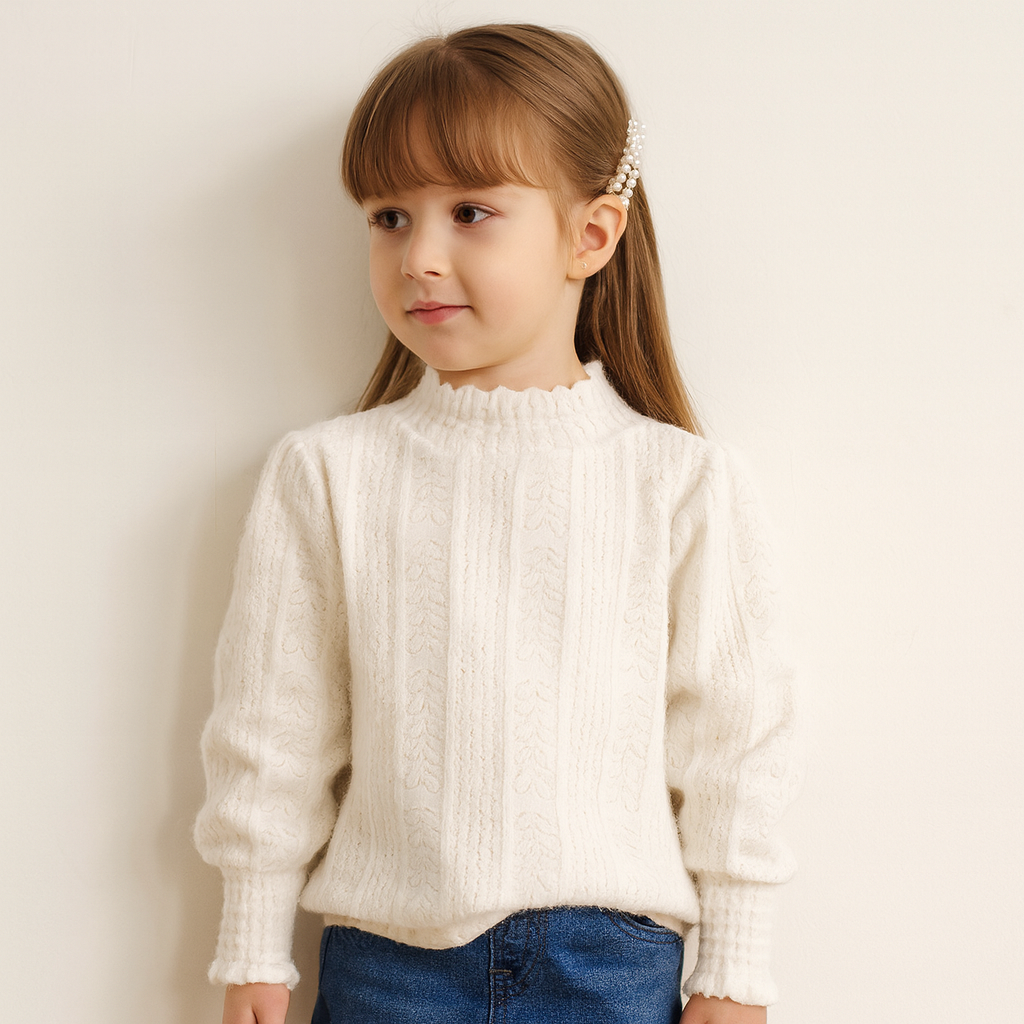 Warm Sweater For Girls Size 7-8y