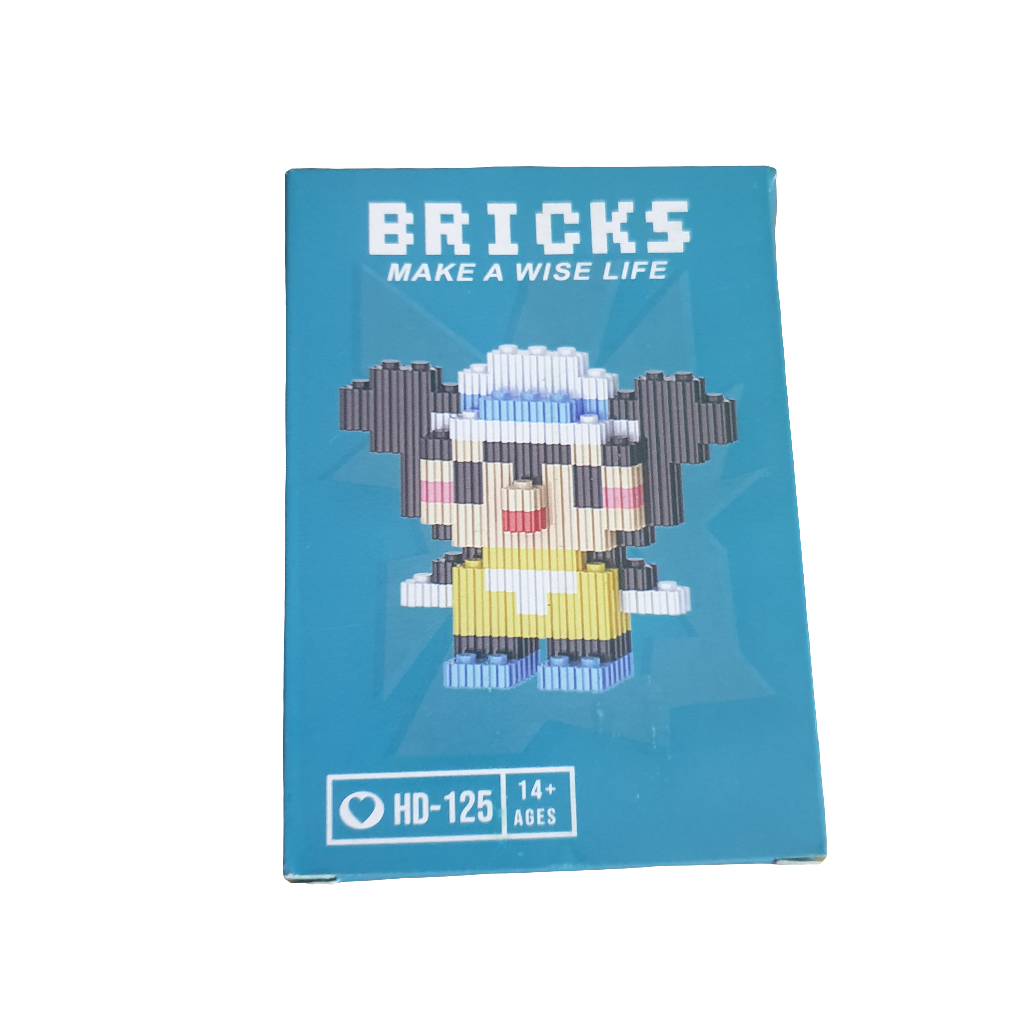 Bricks Cute Character Design Toy For Kids