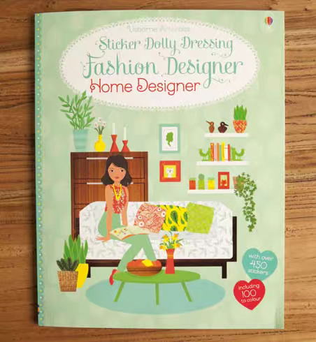 Sticker Dolly Dressing Fashion Designer Usborne