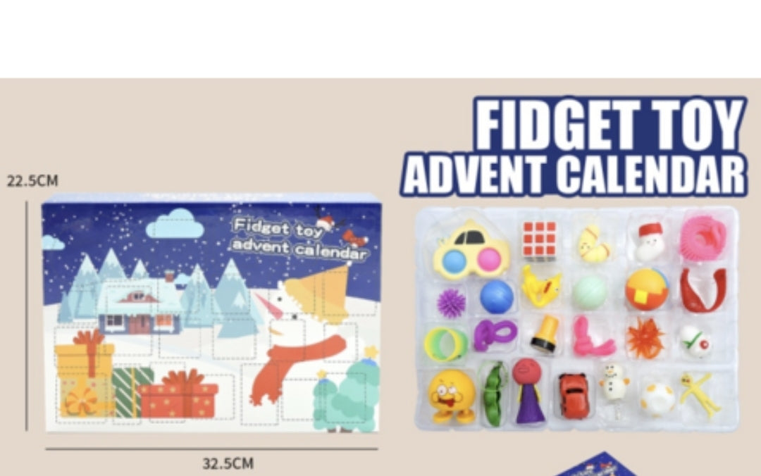 Toy Christmas Advent Calendar 24 Days Countdown