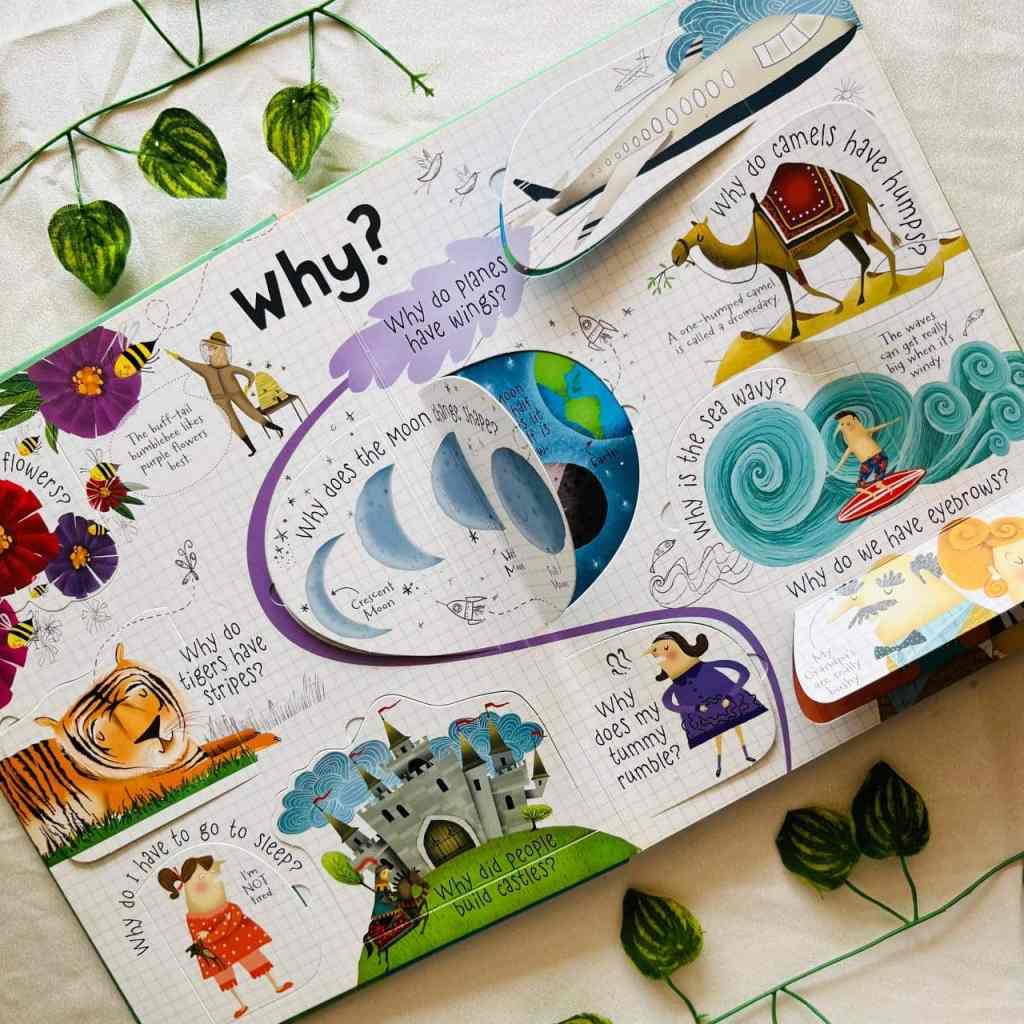 Lift-the-flap Questions and Answers Usborne Book