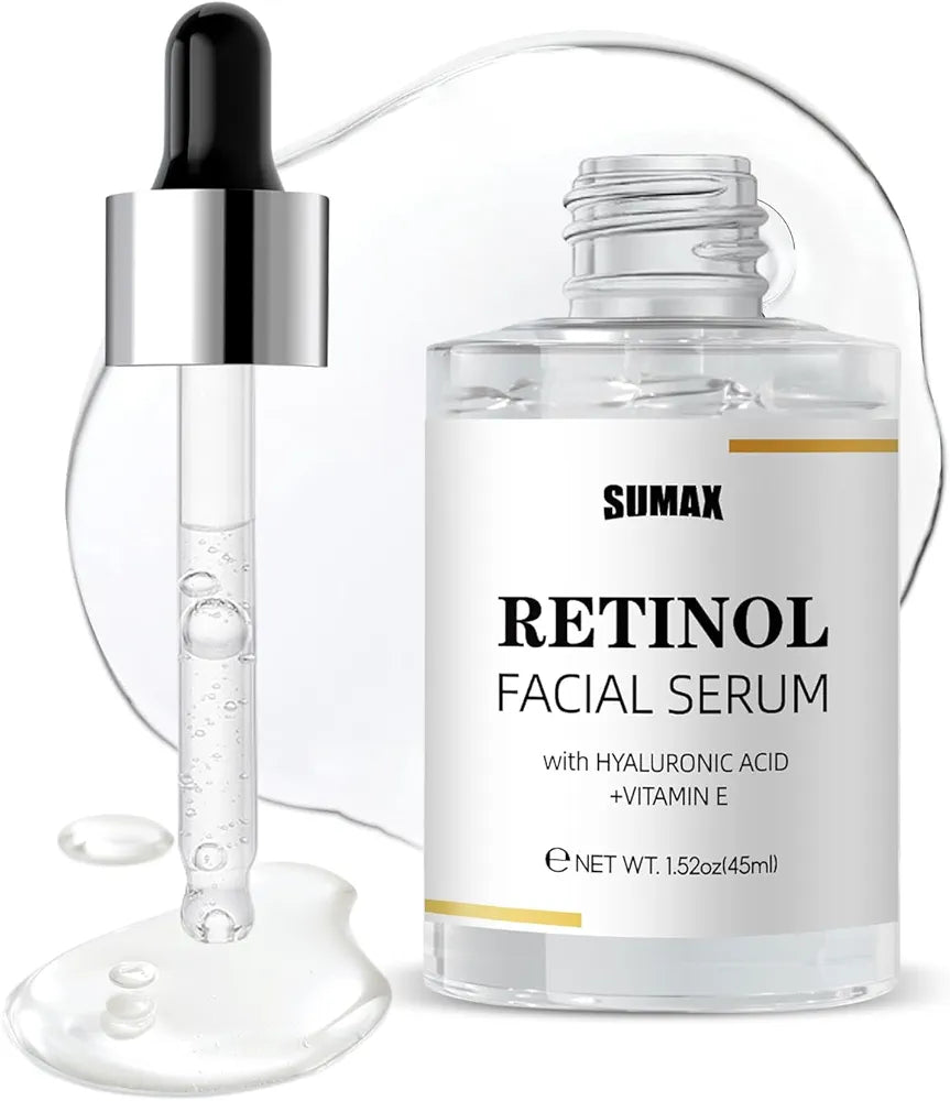Sumax Retinol Facial Serum With Hyaluronic Acid + Vitamin E 45ml