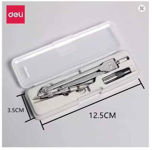Stainless Steel Drawing Compass Math Geometry Tool