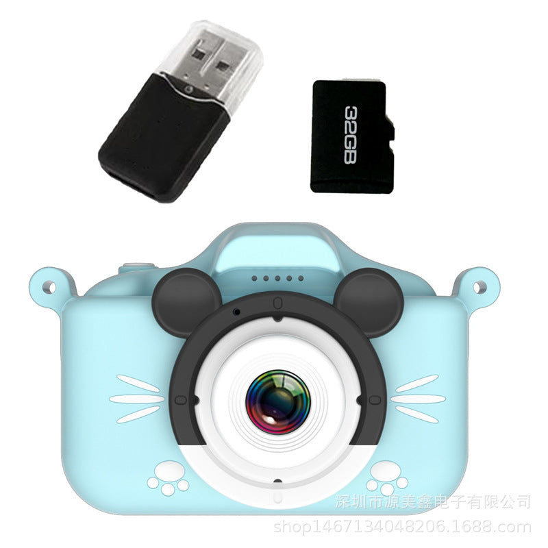 Camera Digital Light Blue Mickey Mouse Design 32 GB