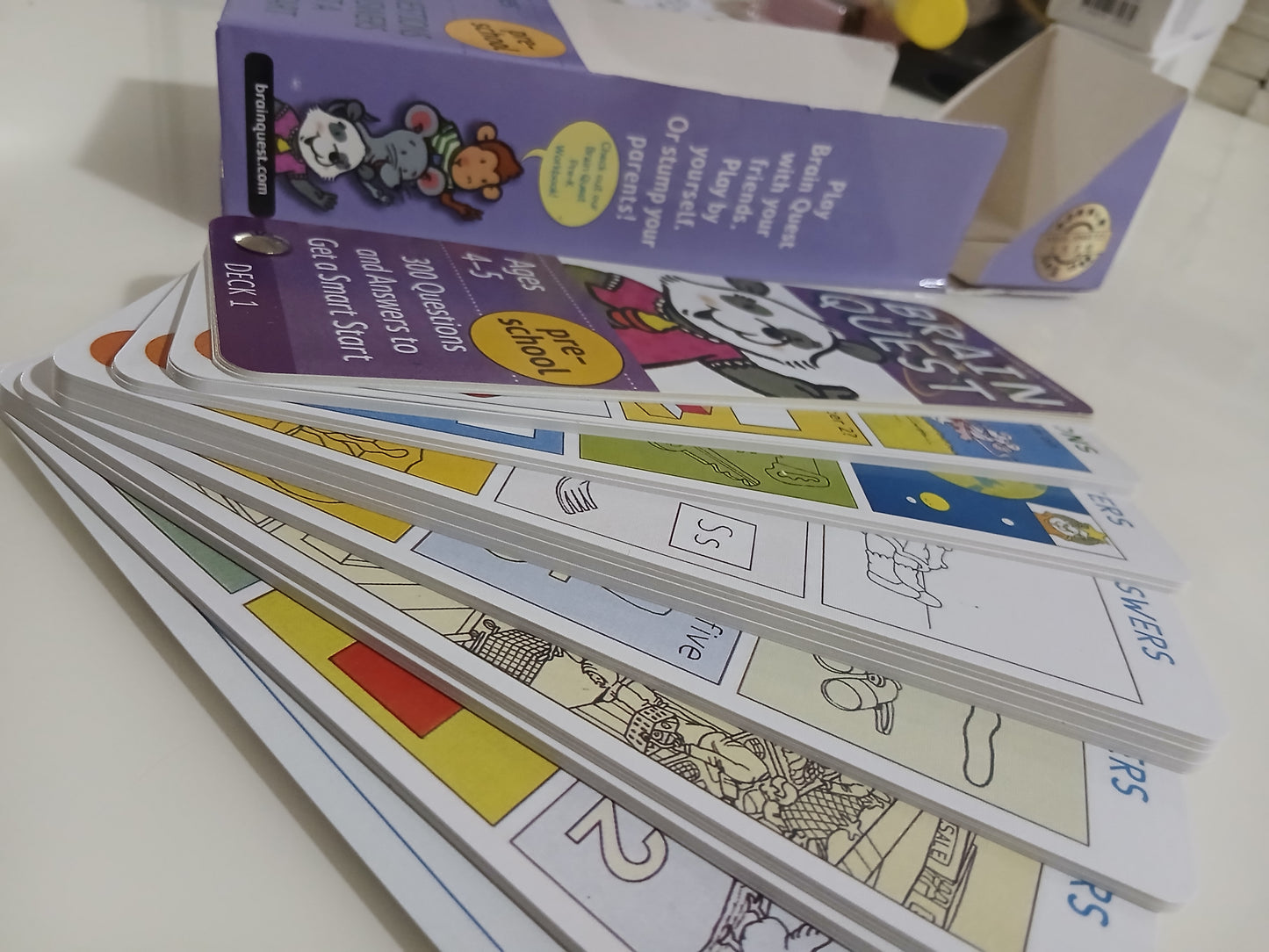 Brain Quest Pre-School 300 Q&A Ages 4-5