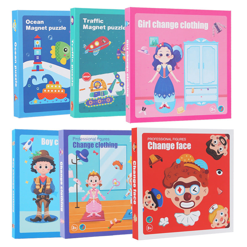 Wonderful Magnetic 3d IQ Puzzle Learning Toy