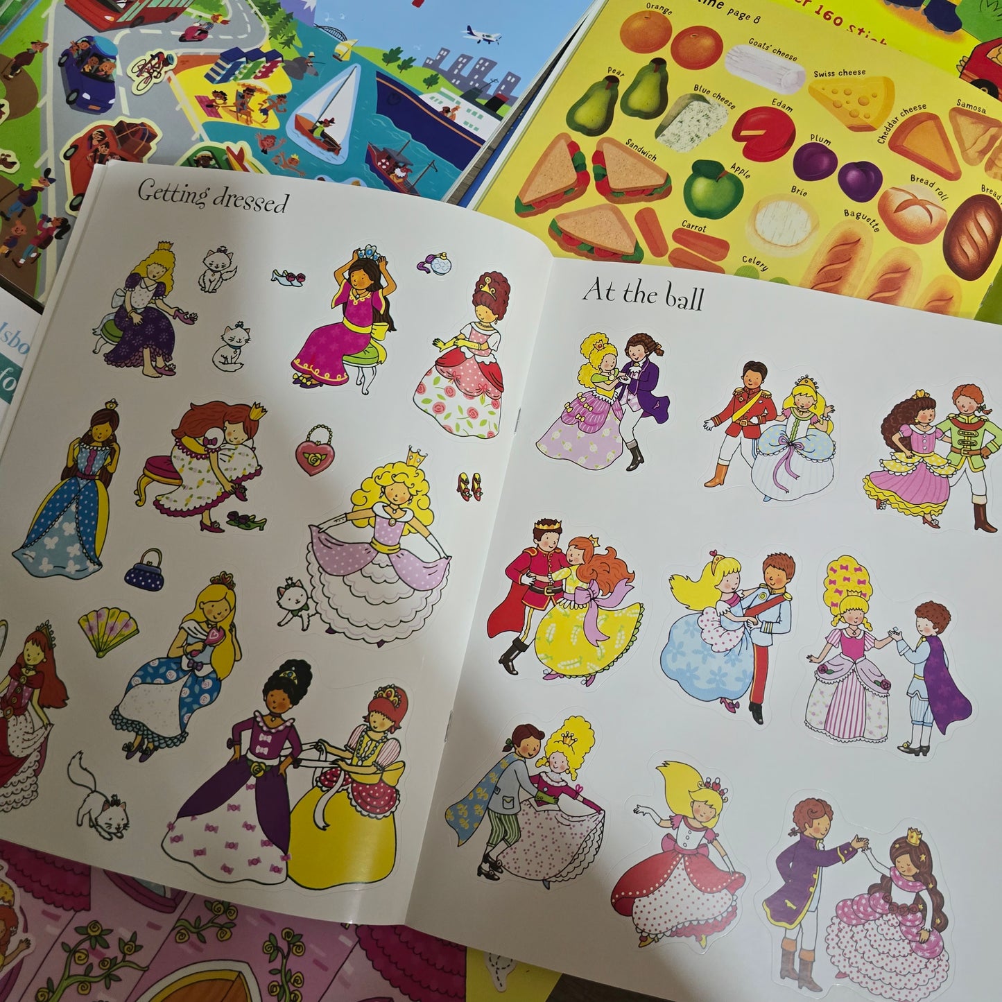 Usborne First Sticker Books 33 Variation
