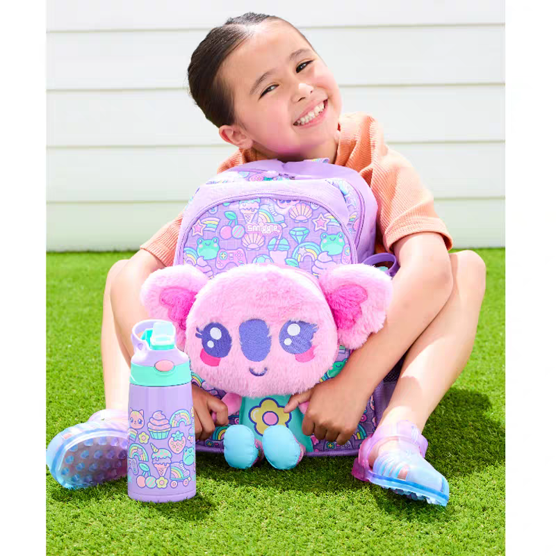 Smiggle Cartoon Design Backpack 38cm kg1-kg3