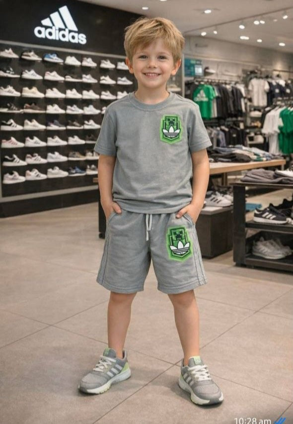 Boys Cotton Adidas – Soft Summer Outfit Size (7-13y)