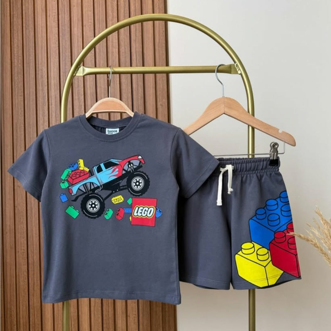 Outfit For Boys Lego Design Size 2-8y