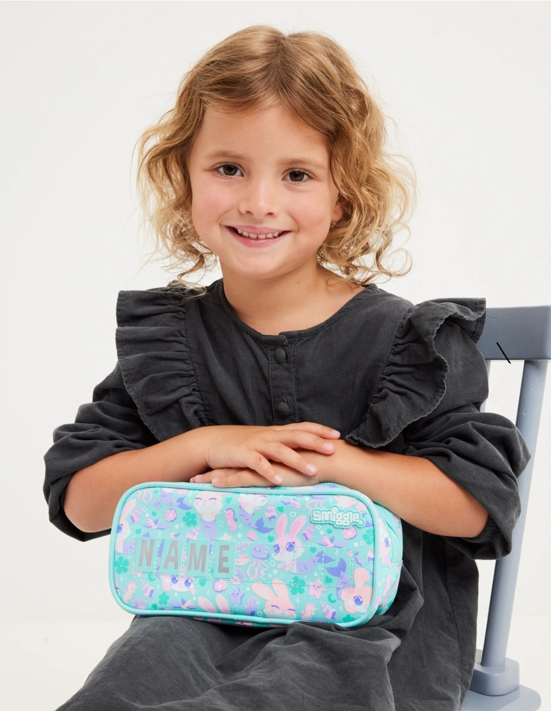 Smiggle Pencil Case - Bunny Sea