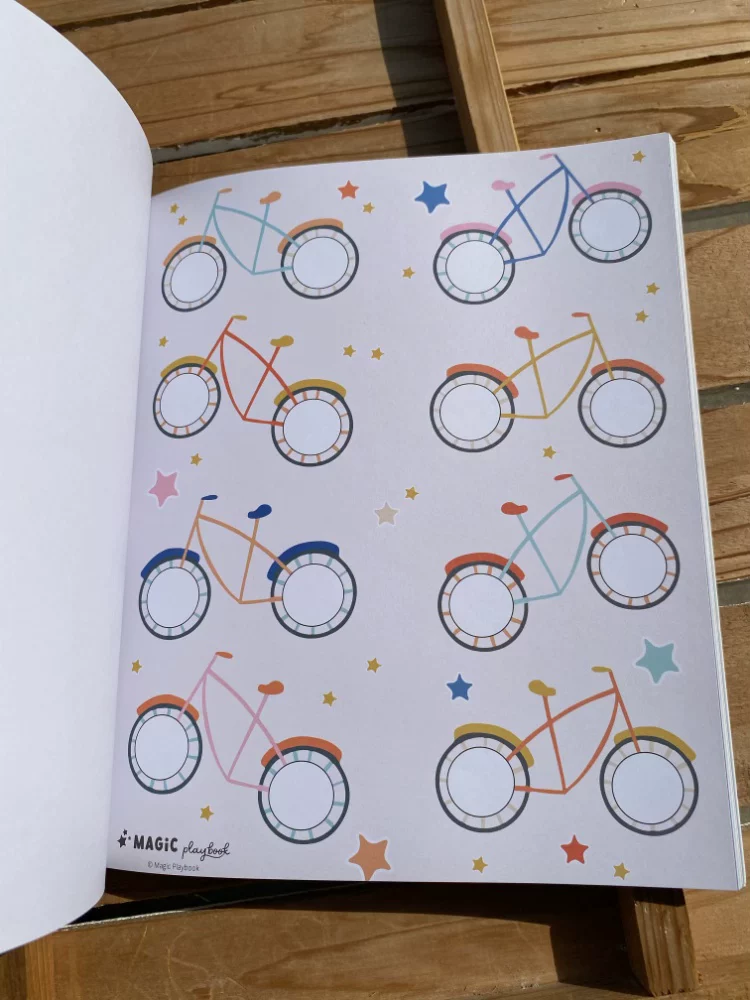 Dot Activity Book Transportation