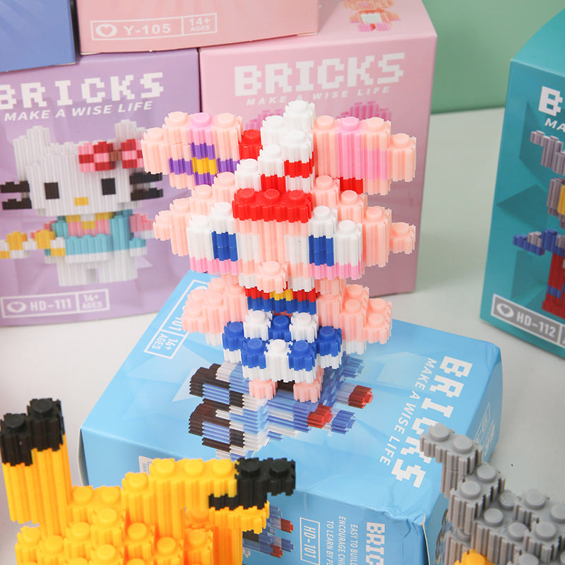 Bricks Cute Character Design Toy For Kids