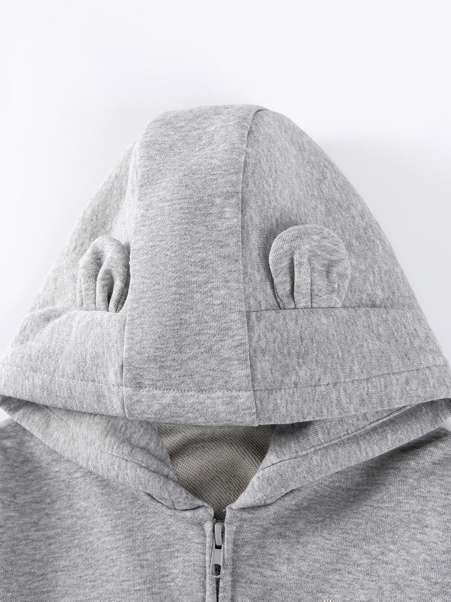 Light Cotton Hoodie & Cargo Pants Set | Size 2-7y